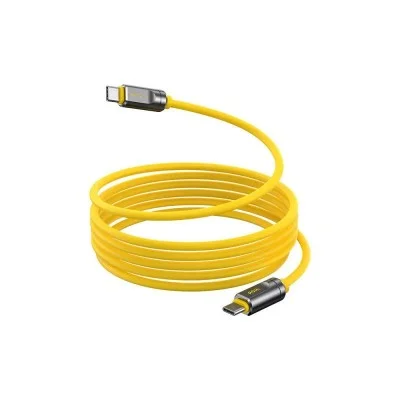 OHI 240W SuperSpeed ​​USB-C Charging and Data Transfer Cable - Yellow